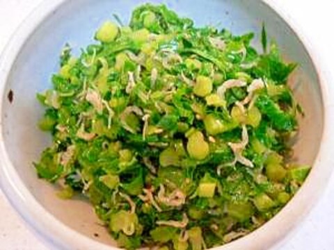 捨てないで!大根の葉っぱでご飯のおかず☆
